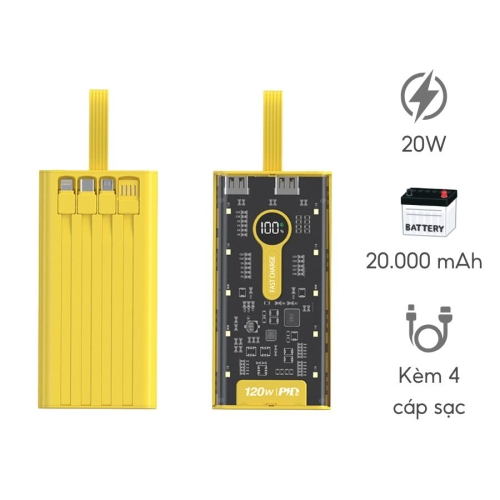 Pin dự phòng s144 20000mAh