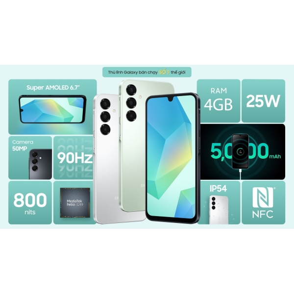 Samsung A16 4G ram 4/128G