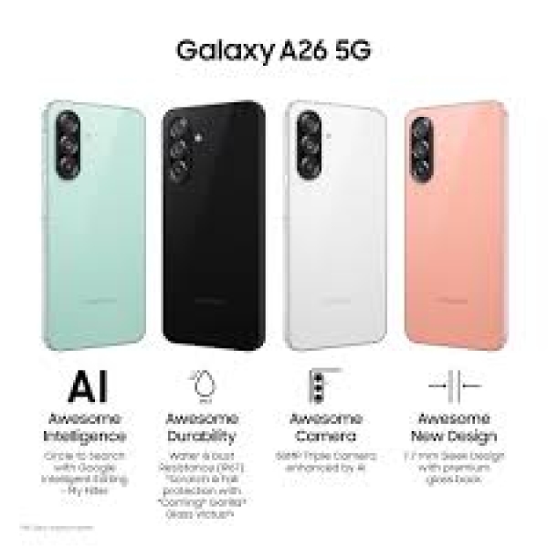 Samsung A26 5G Ram 8/128G