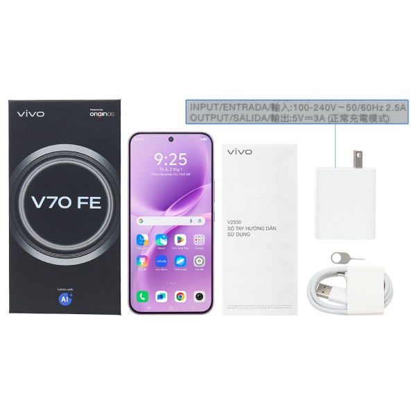 Điện thoại Vivo V70 FE 5G 12GB/256GB