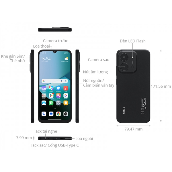 Xiaomi REDMI  15C RAM 8/256G