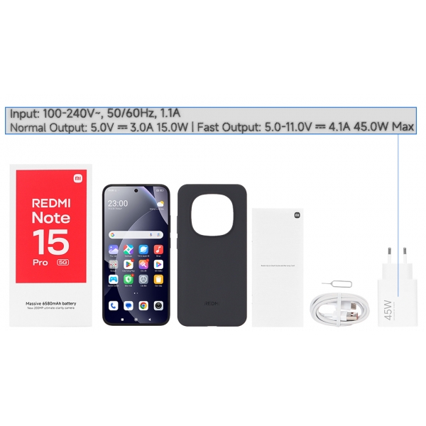 Xiaomi Redmi Note 15Pro 5G Ram 12G/512G